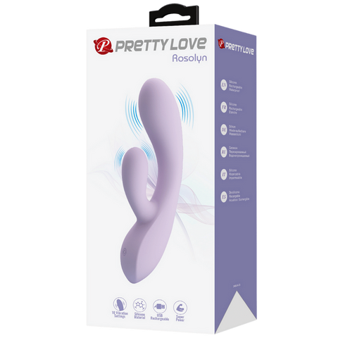 Rechargeable Rosolyn Rabbit Vibrator by Baile - Rabbit Vibrators