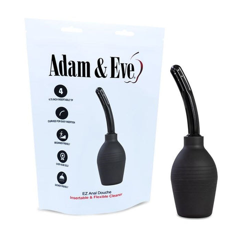 Ez Anal Douche Black by Adam & Eve Sextoys - Enemas and Douches