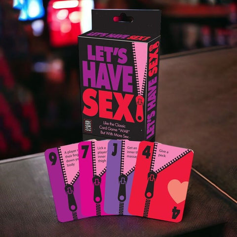 Let's Have Sex Naughty Card Game by Little Genie - Sex Games, Coupons and Tricks