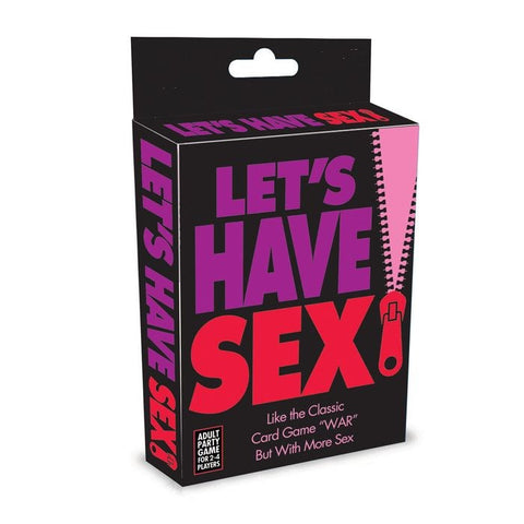 Let's Have Sex Naughty Card Game by Little Genie - Sex Games, Coupons and Tricks