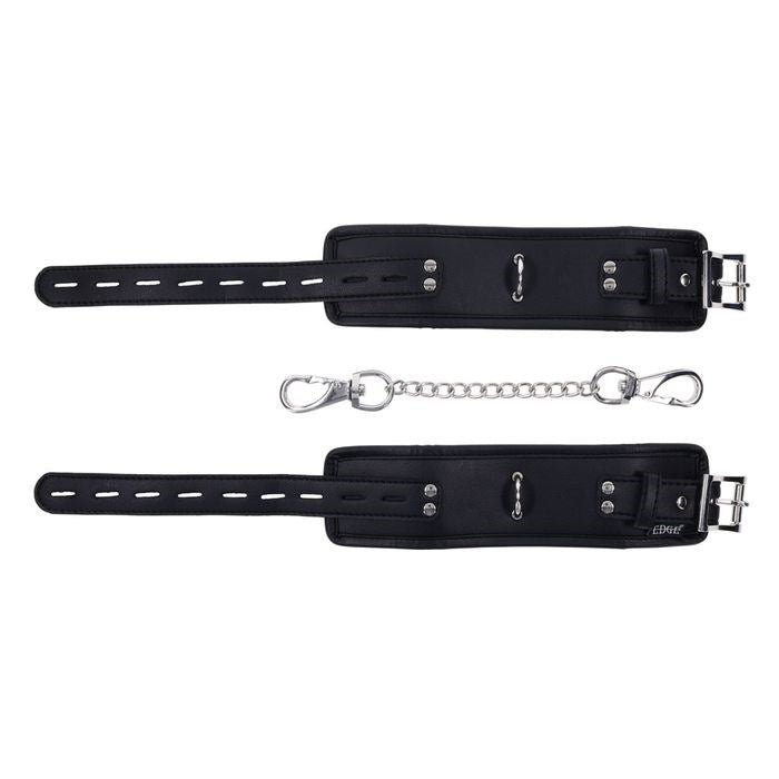 EDGE BDSM Play Handcuffs Restraints by Sportsheets - Masks And Blindfolds