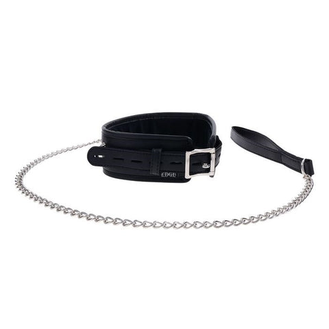 EDGE Collar & Leash Neck Restraint by Sportsheets - Collars and Leads