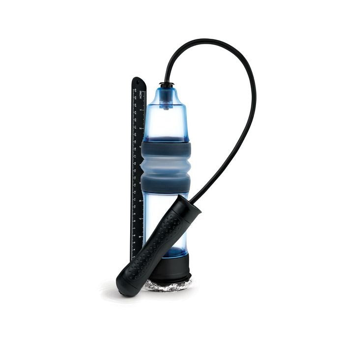 Zolo Aquapump Compact Auto Water Male Penis Pump Blue - Penis Pumps And Stretchers