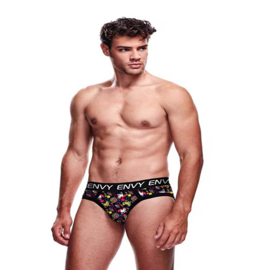 Envy Disco Unicorn Sleek Edge Mens Brief