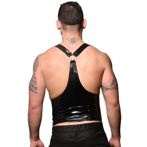 Men's Corset Harness Black by Andrew Christian - His Fetish