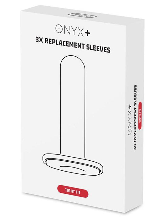 Kiiroo Onyx+ 3 Pack Tight Fit Replacement Sleeve