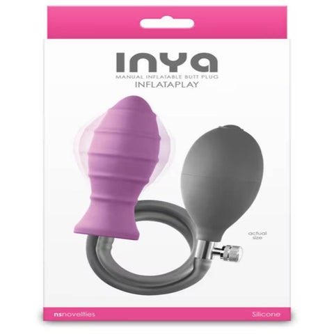 INYA InflataPlay Inflatable Butt Plug by NS Novelties - Butt Plugs