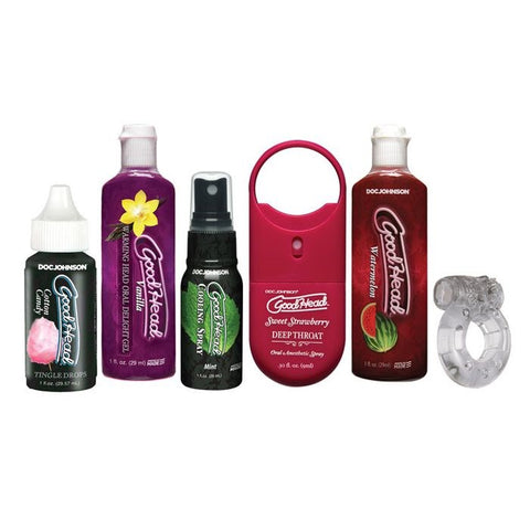 Sensations Our Pleasure Lubricant Kit by Doc Johnson - Massage Oils and Lubricants