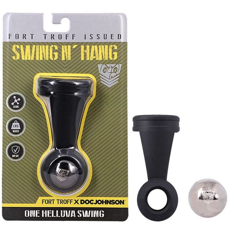 Fort Troff Swing N' Hang Weighted Ball Tugger - Ball Stretchers and Crushers