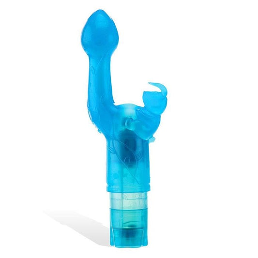 Adam & Eve BUNNY KISS Rabbit Vibrator Blue