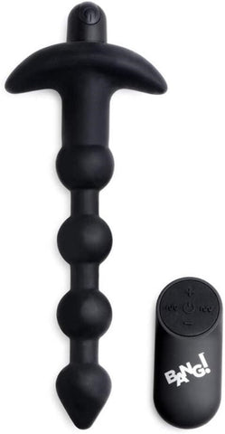 Bang Remote Control Vibrating Anal Beads by XR Brands - Anal Beads and Balls