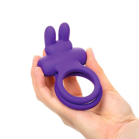 ROCKIN' RABBIT USB Rechargeable Cock & Balls Ring - Vibrating Cock Rings