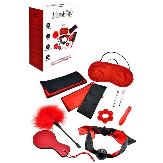 SENSUAL SCARLET NIGHTS Couples Bondage Kit Set - Bondage Kits