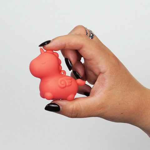 Peachy Pony Peach USB Rechargeable Stimulator Massager - Personal Massagers