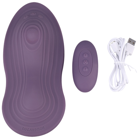 iRide Pleasure Seat Throb Grinder by Doc Johnson - Remote Control Vibrators