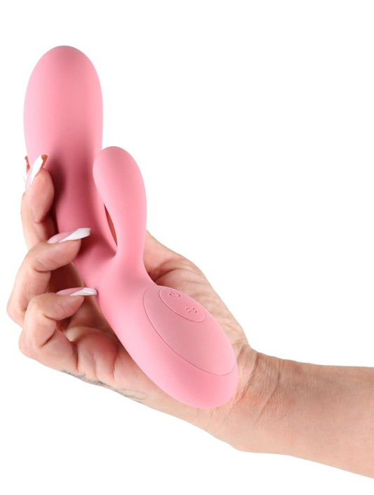 NS Novelties Lust-n-Dreams Samba Rabbit Vibrator Coral