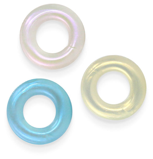NS Novelties Fantasia Stamina Cock Rings Set Multicolor