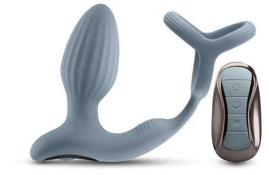 Renegade Pinnacle Vibrating Prostate Massager Gray