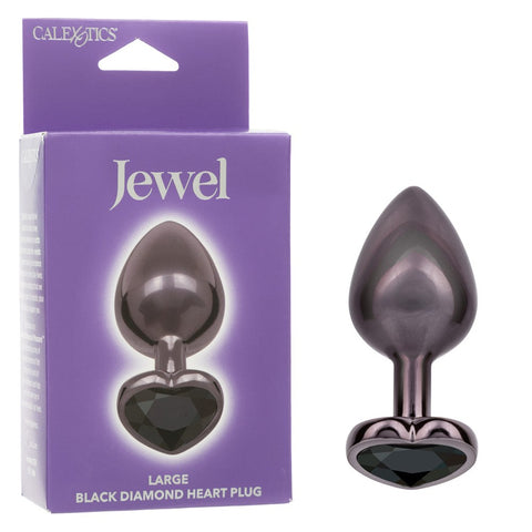 Jewel Diamond Heart Plug by California Exotics - Butt Plugs