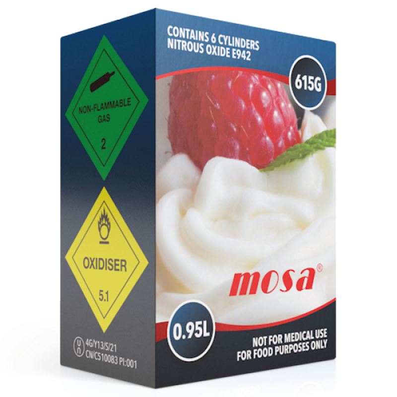 Best Whip Mosa 0.95 Litre 615g N2O Cylinder - Massage Oils and Lubricants