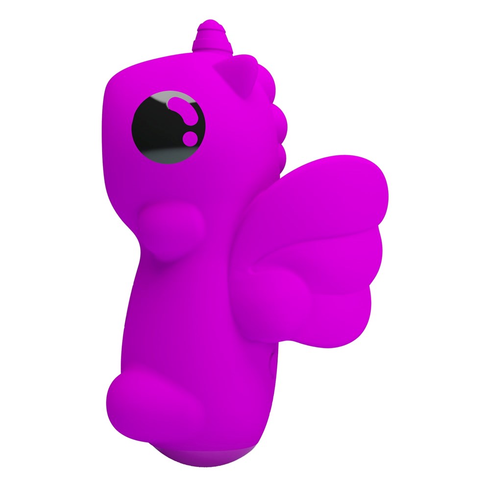 Pretty Love Magic Unicorn Vibrating Finger Massager Purple - Finger and Tongue Vibrators