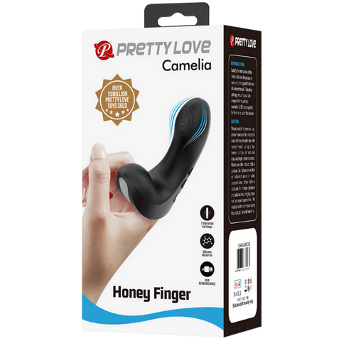 Honey Finger Camelia Finger Vibrator by Baile - Finger and Tongue Vibrators