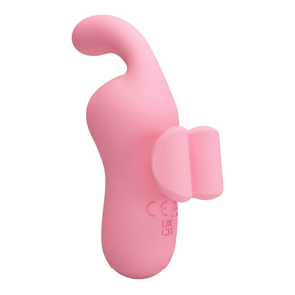 Pretty Love Magic Fairy Rechargeable Finger Massager Pink - Finger and Tongue Vibrators