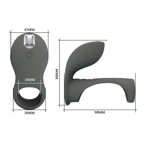 Cirrus Vibrating Cock Ring by Baile - Vibrating Cock Rings