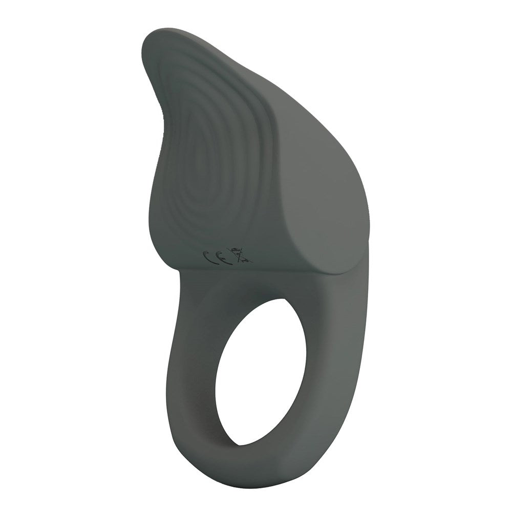 Pretty Love Alto Master 10 Functionc Cock Ring Grey - Vibrating Cock Rings