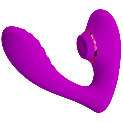 Pretty Love Nauty Rechargeable Clitoral Stimulator - Clit Ticklers and Pulsators