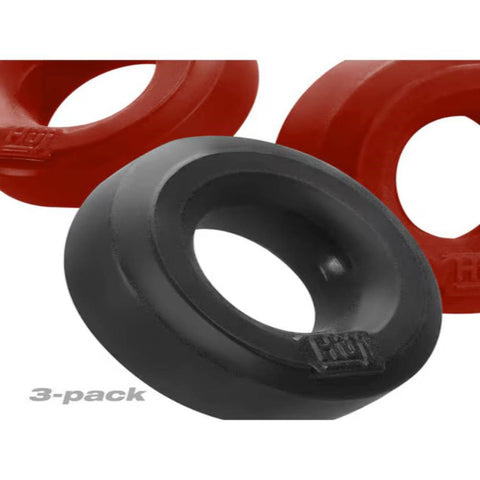 HUJ3 Stretchy Cock Ring 3 Pack by Hunkyjunk - Stretchy Cock Rings