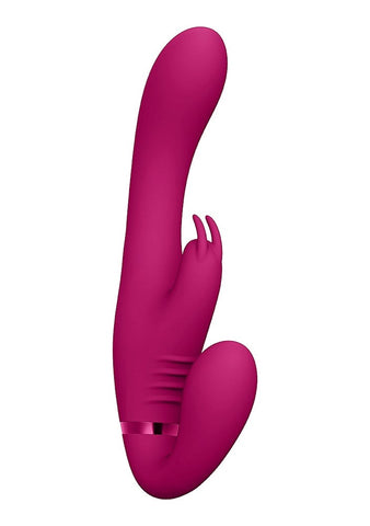 Vive Suki Vibrating Strapless Strap On by Shots Toys - Strap On Sextoys