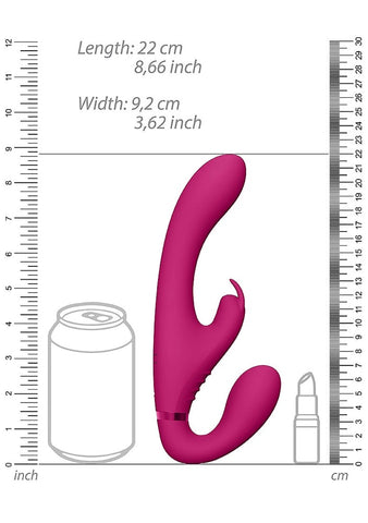 Vive Suki Vibrating Strapless Strap On by Shots Toys - Strap On Sextoys