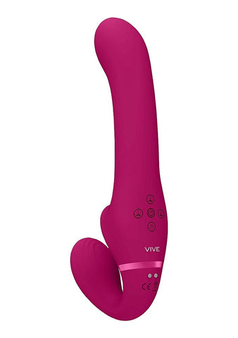 Vive AI Dual Vibrating Strapless Strap-On - Strap On Sextoys