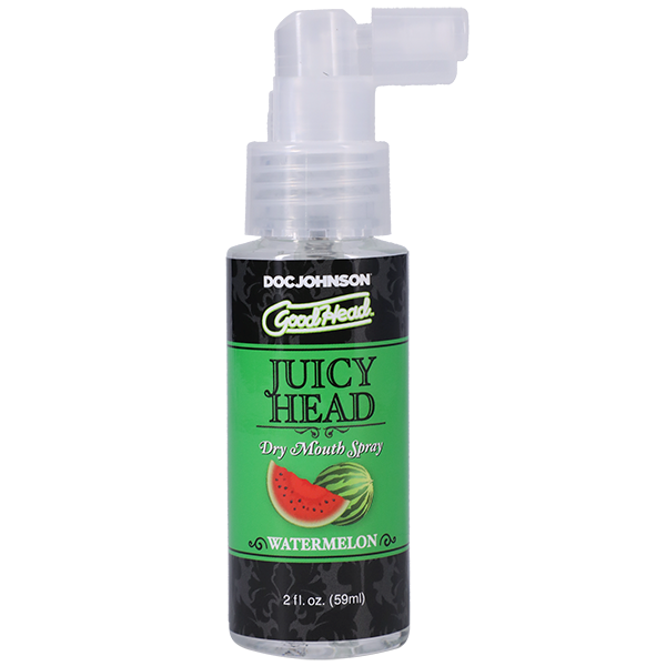 Doc Johnson GoodHead Wet Head Dry Mouth Spray Watermelon 59ml - Delay and Excite Sprays