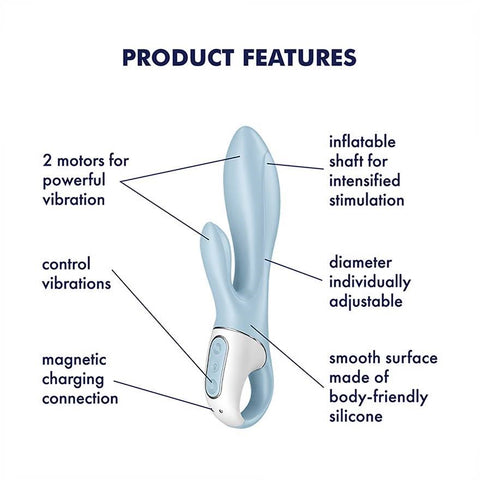 Air Pump Bunny 1 by Satisfyer - Rabbit Vibrators