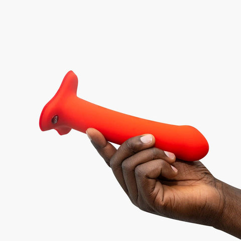 Magnum Strap On Dildo Coral Orange by Fun Factory - Strap On Sextoys