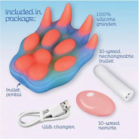Alien Nation Pantera Fantasy Grinder Pad Dildo - Vibrating Dildos