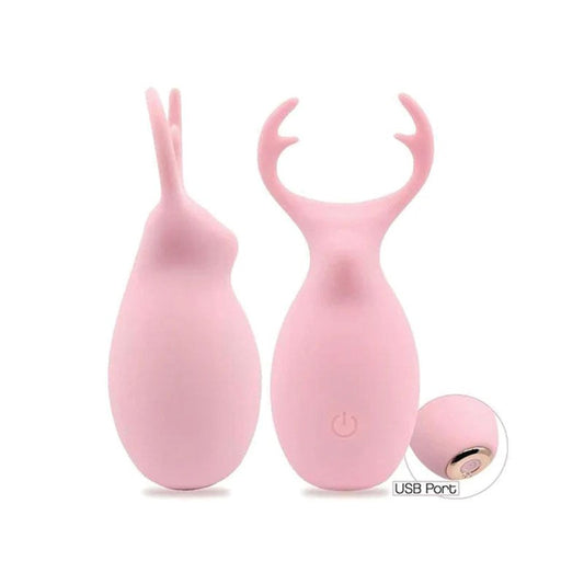 Buzzy Buddy, Hello My Deer Stimulator Clit Vibrator - Clit Ticklers and Pulsators