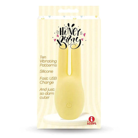 Buzzy Buddy Honey Bunny Clitoral Massager by Icon Brands - Clit Ticklers and Pulsators
