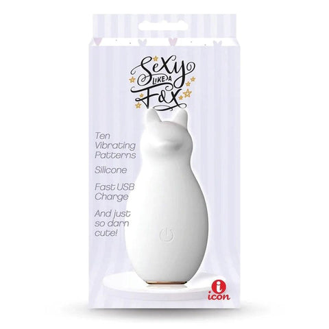 Buzzy Buddy Sexy Like A Fox Clitoral Vibe by Icon Brands - Clit Ticklers and Pulsators