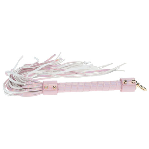 OUCH! Paris Collection Flogger Whip Pink by Shots Toys - Whips And Crops