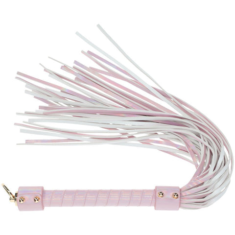 OUCH! Paris Collection Flogger Whip Pink by Shots Toys - Whips And Crops