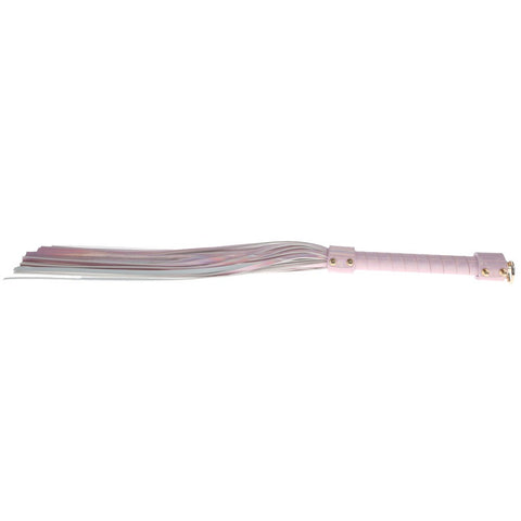 OUCH! Paris Collection Flogger Whip Pink by Shots Toys - Whips And Crops