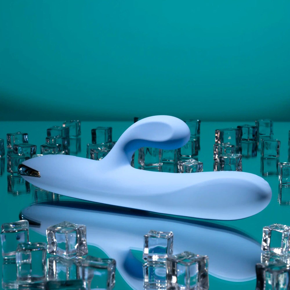 Playboy Pleasure UP AND AWAY Rabbit Vibrator Blue - Rabbit Vibrators