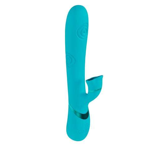 VIVE Fiore USB Rechargeable Tapping Rabbit Vibrator - Rabbit Vibrators