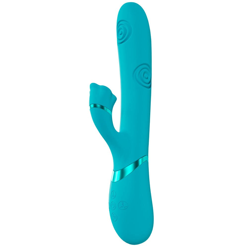 Shots Toys VIVE Fiore Tapping Rabbit Vibrator - Rabbit Vibrators