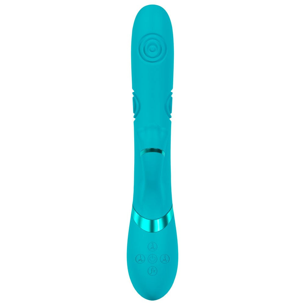 Shots Toys VIVE Fiore Tapping Rabbit Vibrator - Rabbit Vibrators