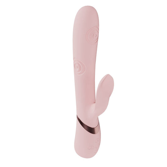 VIVE Fronda USB Rechargeable Tapping Rabbit Vibrator - Rabbit Vibrators