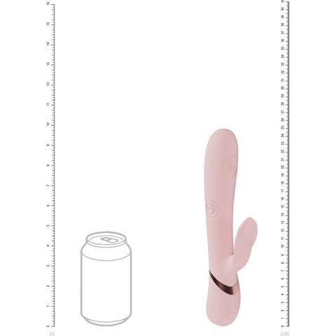 VIVE Fronda USB Rechargeable Tapping Rabbit Vibrator - Rabbit Vibrators
